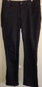 Democracy And Solution black straight leg jeans.